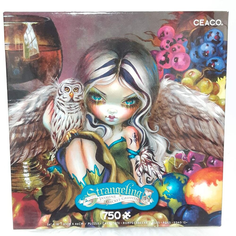 Silent Wisdom - Jasmine Becket-Griffith - 750 Pc Jigsaw Puzzle - Strangeling NEW